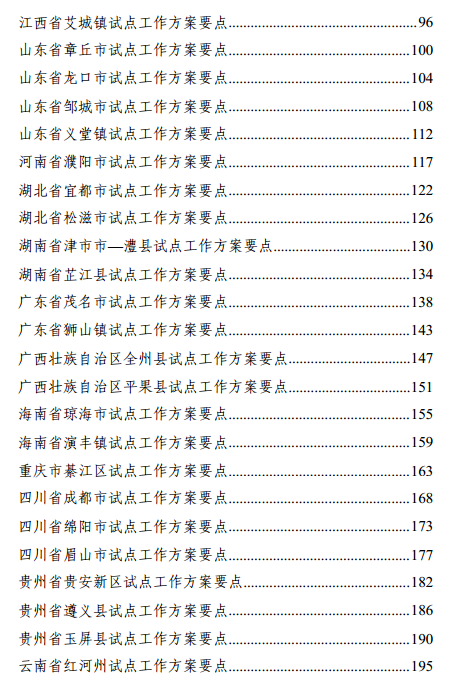 全國59個城鎮列入新型城鎮化綜合試點(名單)